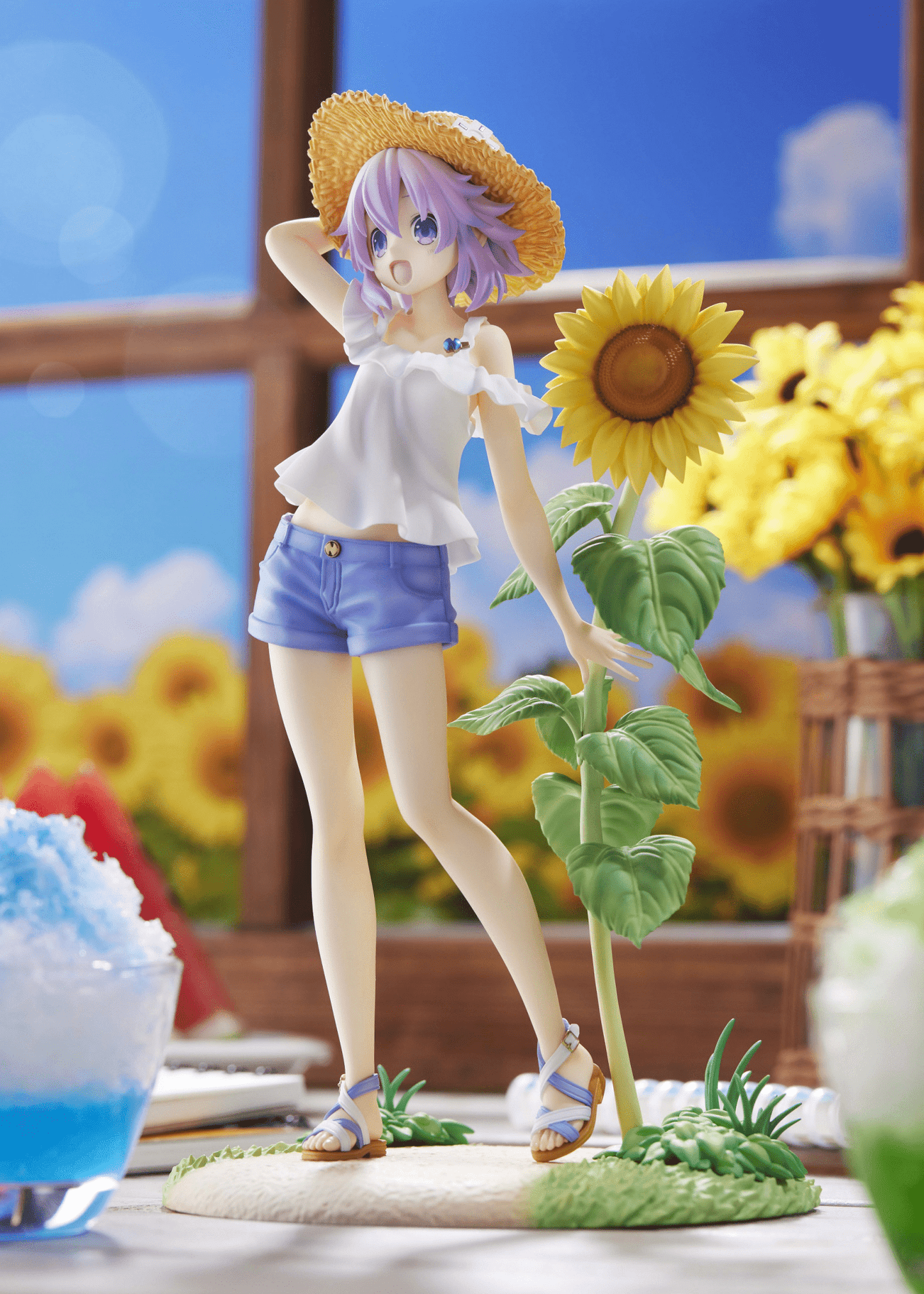 Broccoli - [Limited Edition] 1:7 PVC Figure Neptune Summer Vacation Ver. (Hyperdimension Neptunia) - Good Game Anime