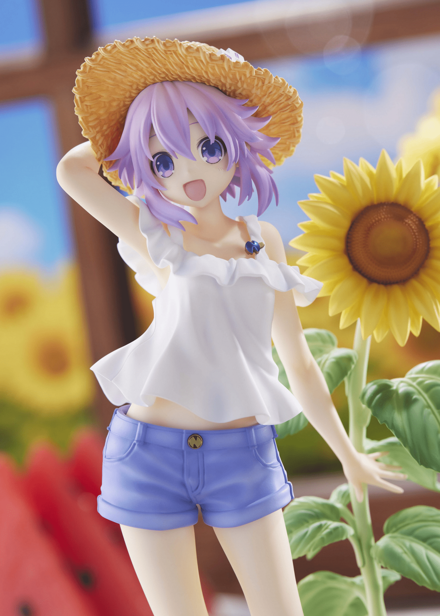 Broccoli - [Limited Edition] 1:7 PVC Figure Neptune Summer Vacation Ver. (Hyperdimension Neptunia) - Good Game Anime