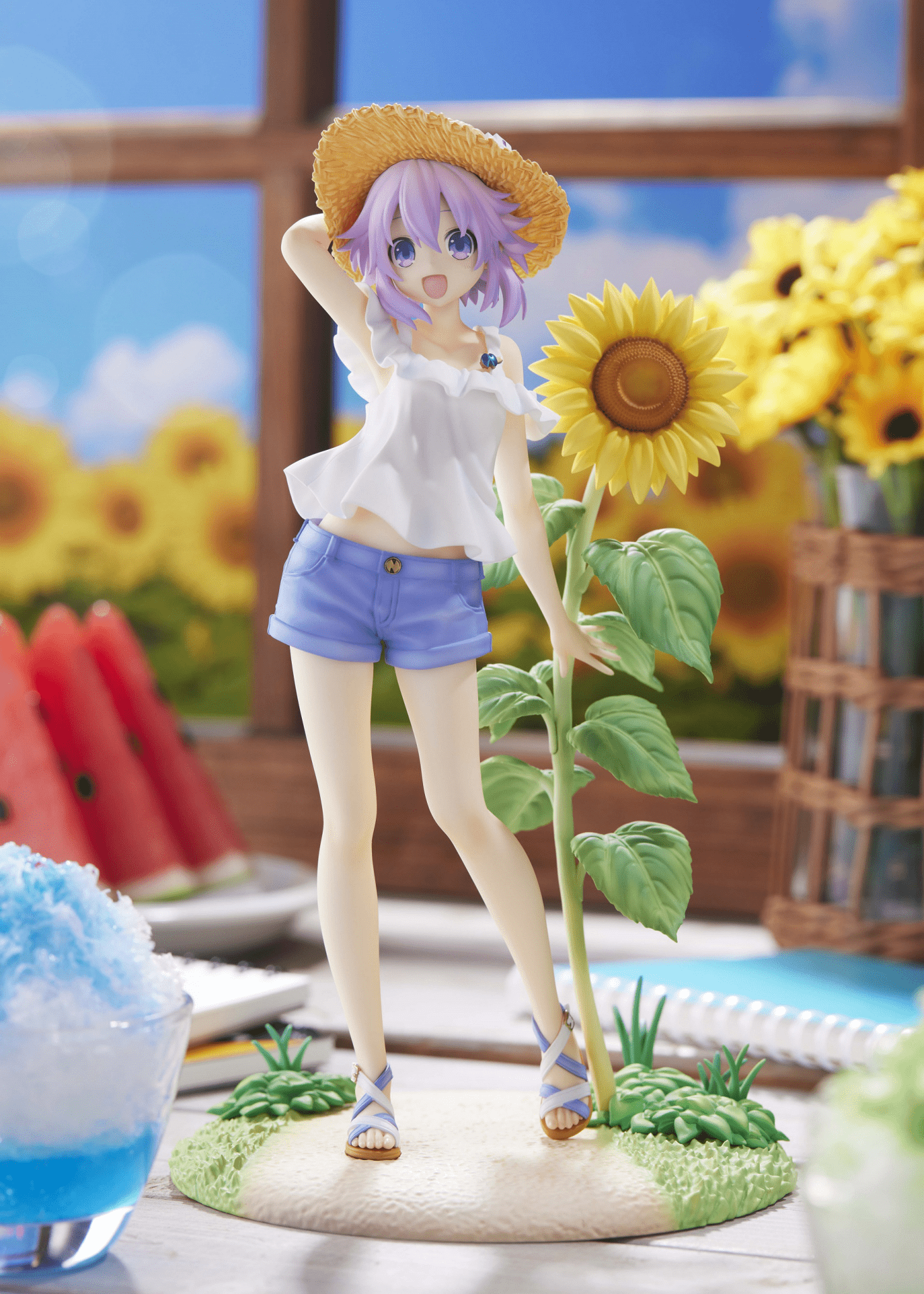 Broccoli - [Limited Edition] 1:7 PVC Figure Neptune Summer Vacation Ver. (Hyperdimension Neptunia) - Good Game Anime