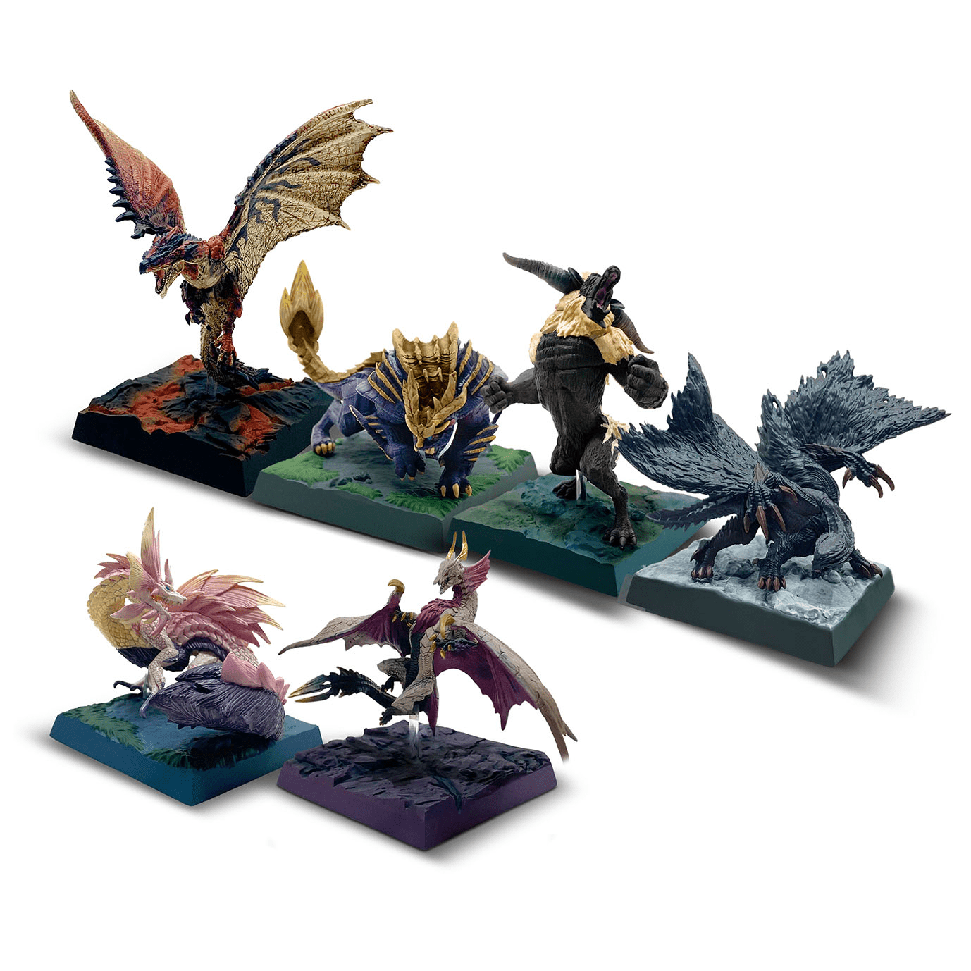 Capcom - Capcom Figure Builder Monster Hunter Monster Collection Gallery Vol.1: 1 Random Pull - Good Game Anime