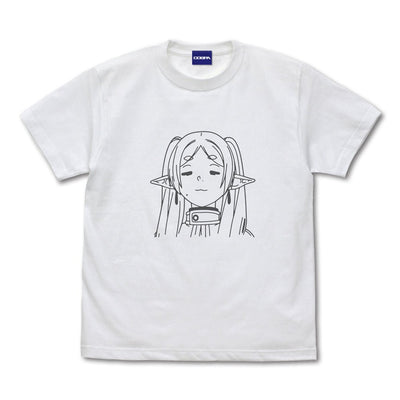 COSPA - Frieren: Beyond Journey's End Frieren Face T-Shirt White - Good Game Anime