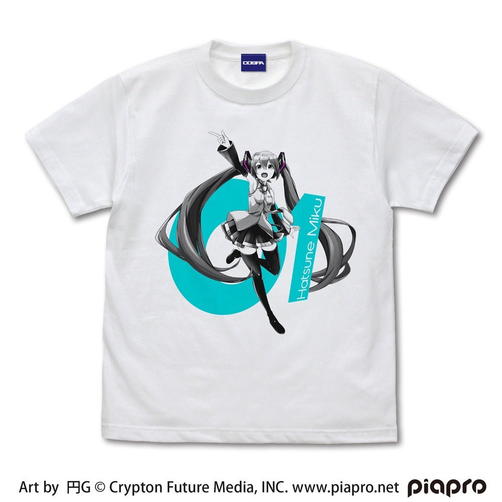COSPA - Hatsune Miku T-shirt Circle G Ver. White - Good Game Anime