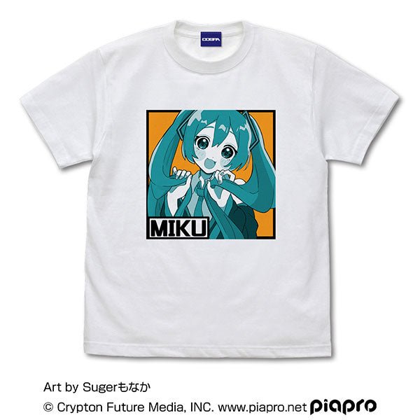 COSPA - Hatsune Miku T-shirt Sugar Monaka Ver. White - Good Game Anime