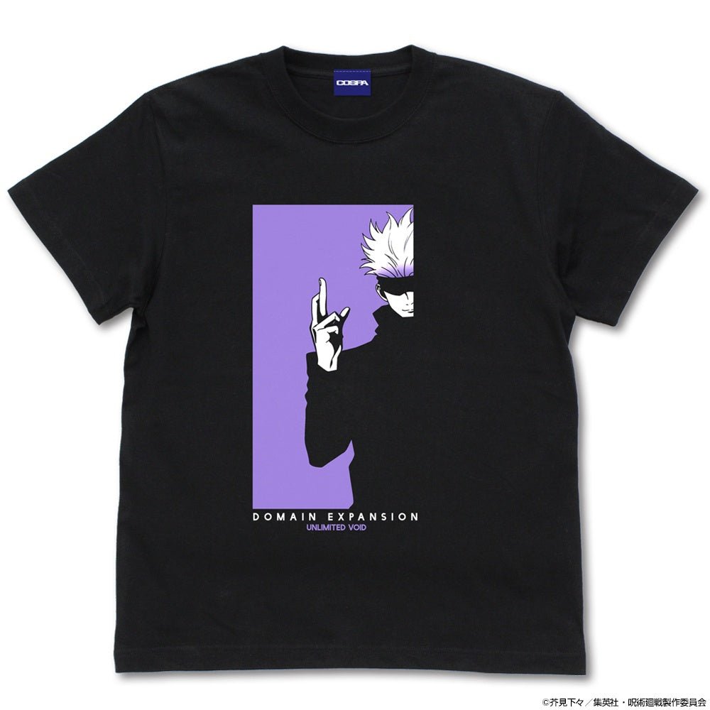 COSPA - Jujutsu Kaisen Gojo Satoru T-shirt Black - Good Game Anime