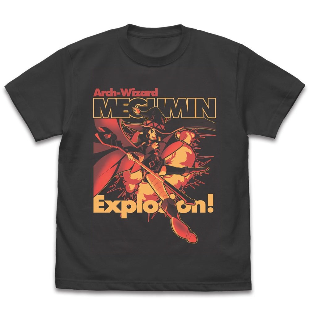 COSPA - Kono Subarashii Sekai ni Shukufuku wo! Arch Wizard Megumin T-shirt Sumi - Good Game Anime