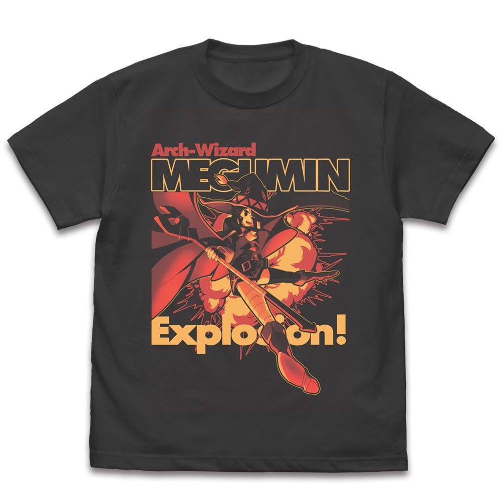 COSPA - Kono Subarashii Sekai ni Shukufuku wo! Arch Wizard Megumin T-shirt Sumi - Good Game Anime