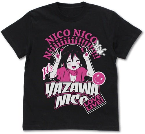 COSPA - Love Live! Yazawa Nico Emotional T-Shirt Black - Good Game Anime