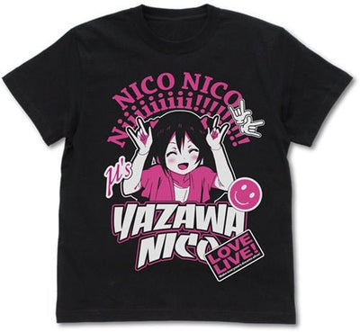 COSPA - Love Live! Yazawa Nico Emotional T-Shirt Black - Good Game Anime