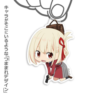 COSPA - Lycoris Recoil: Chisato Nishikigi Acrylic Tsumamare Lycoris Ver. Keychain - Good Game Anime