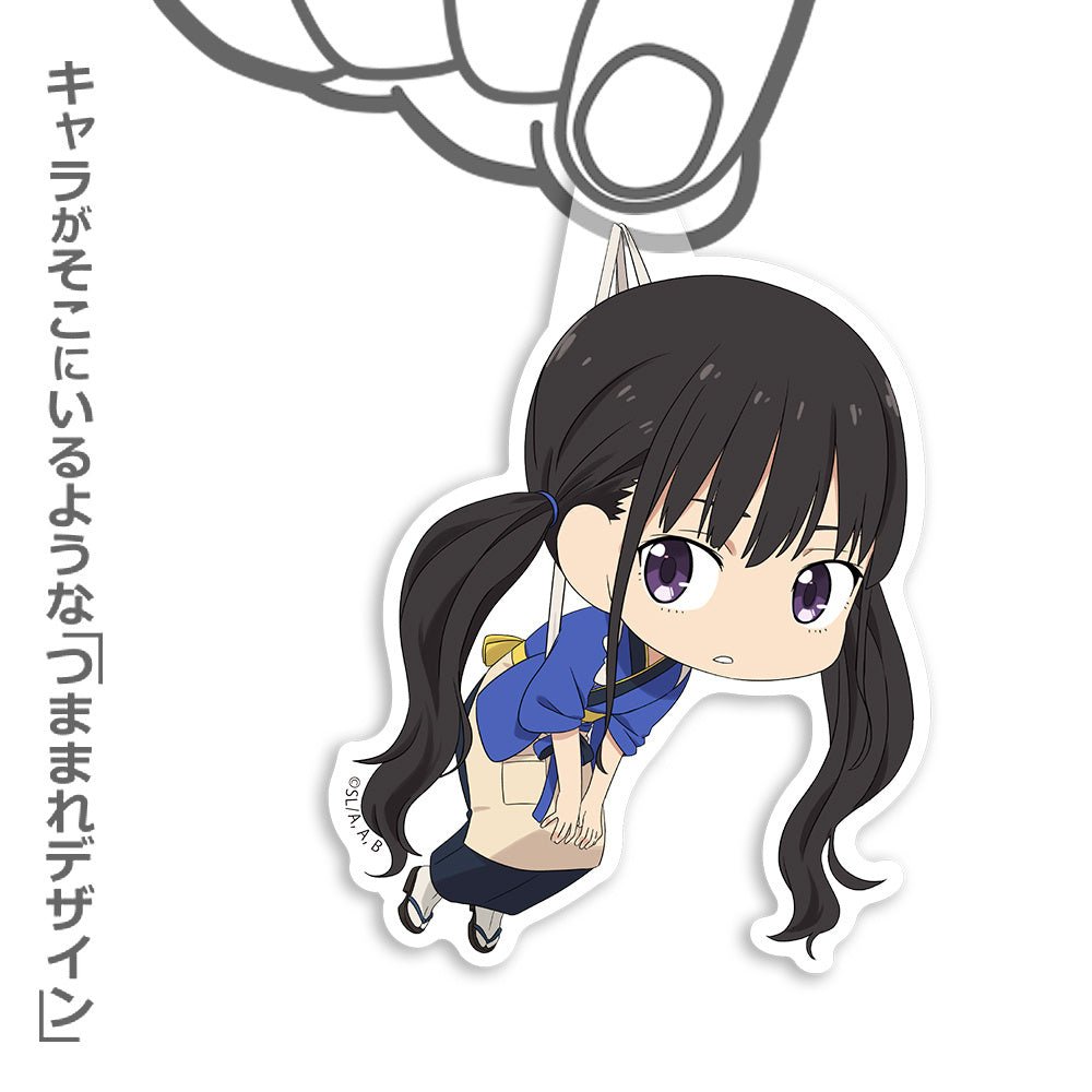 COSPA - Lycoris Recoil: Takina Inouei Acrylic Tsumamare Cafe Ricorico Ver. Keychain - Good Game Anime