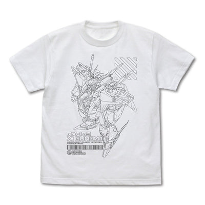COSPA - Mobile Suit Gundam: Hathaway's Flash: Xi Gundam T-shirt White - Good Game Anime