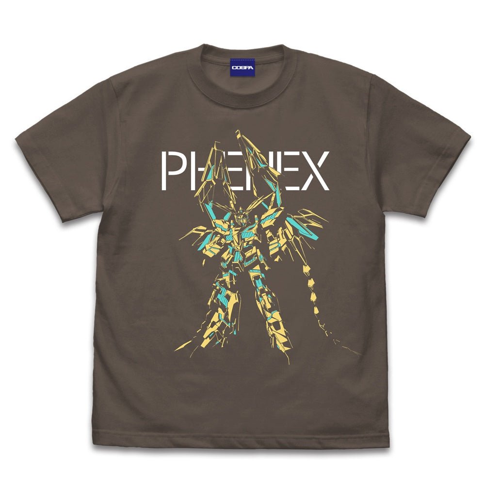 COSPA - Mobile Suit Gundam Narrative Unicorn Gundam 03 Phenex T-Shirt Charcoal - Good Game Anime
