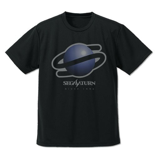 COSPA - Sega Saturn Dry T-shirt Black - Good Game Anime