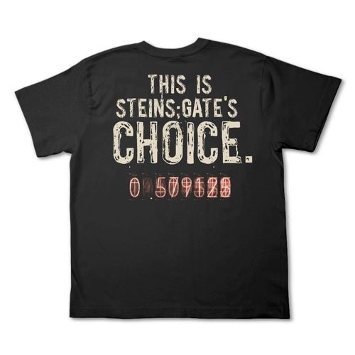 COSPA - STEINS;GATE El Psy Congroo T-shirt Black - Good Game Anime