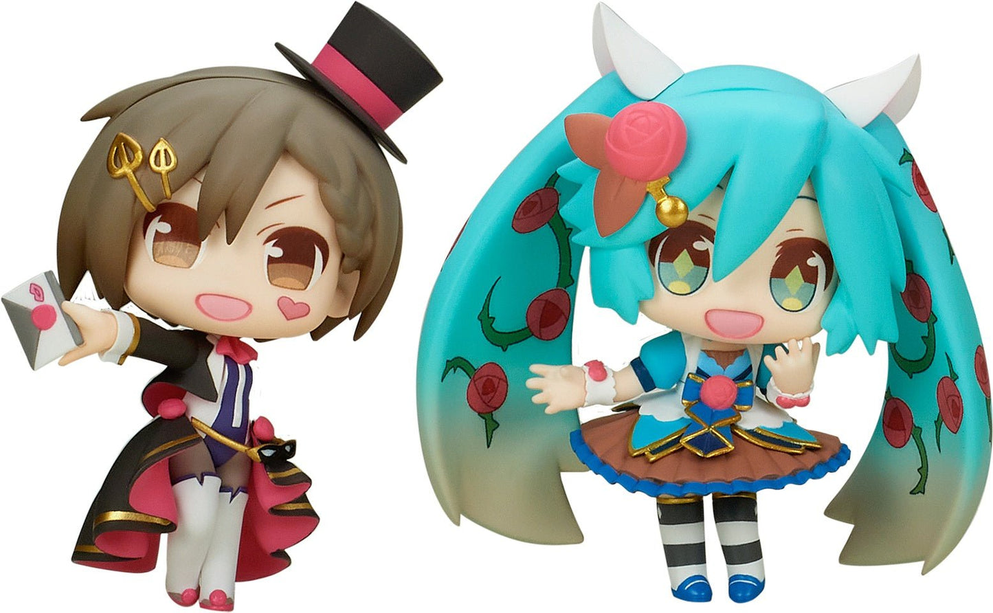 Emontoys - Hatsune Miku Piapro Characters Trading Minifigure Series MEIKO & Miku Hatsune - Good Game Anime