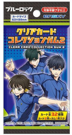 ensky - BLUE LOCK: Clear Card Collection Gum - Good Game Anime