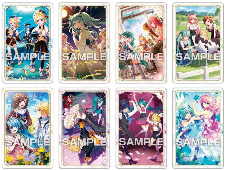 ensky - Hatsune Miku: Metallic Card Collection Gum: 1 Random Pull - Good Game Anime