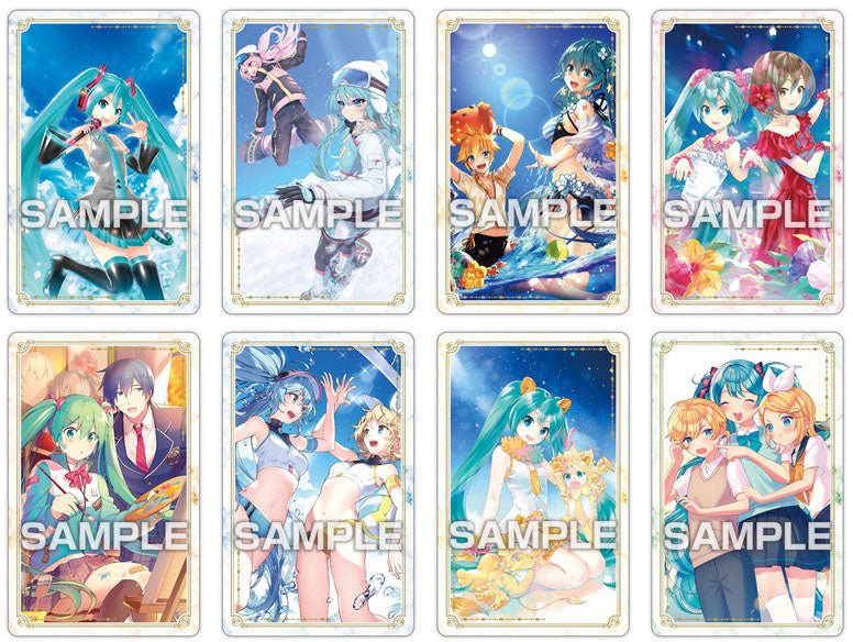 ensky - Hatsune Miku: Metallic Card Collection Gum: 1 Random Pull - Good Game Anime