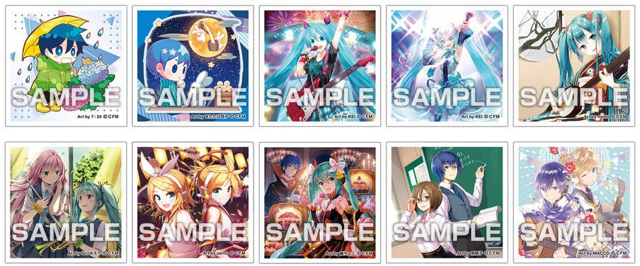 ensky - Hatsune Miku: Sticker Collection with Gum - Good Game Anime