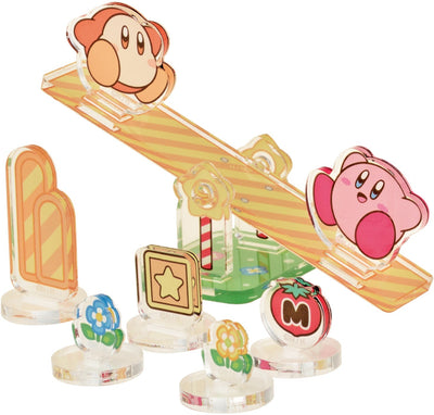ensky - Kirby: Moving Diorama Acrylic Stand 1 Seesaw (Kirby & Waddle Dee) - Good Game Anime