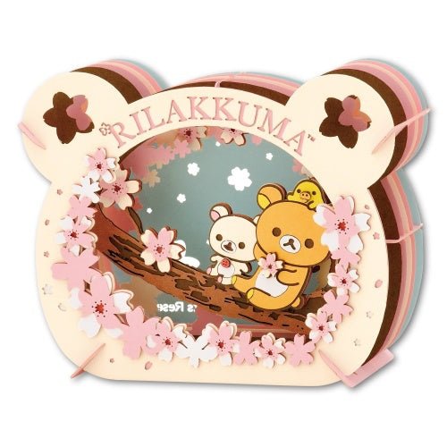 ensky - Paper Theater Sakura Rilakkuma PT-119N - Good Game Anime