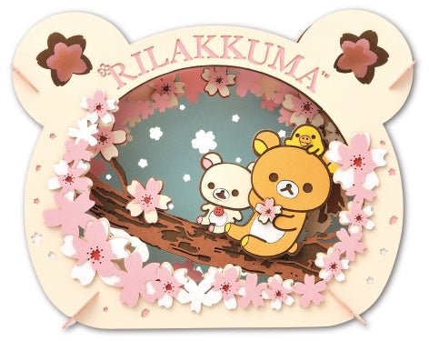 ensky - Paper Theater Sakura Rilakkuma PT-119N - Good Game Anime