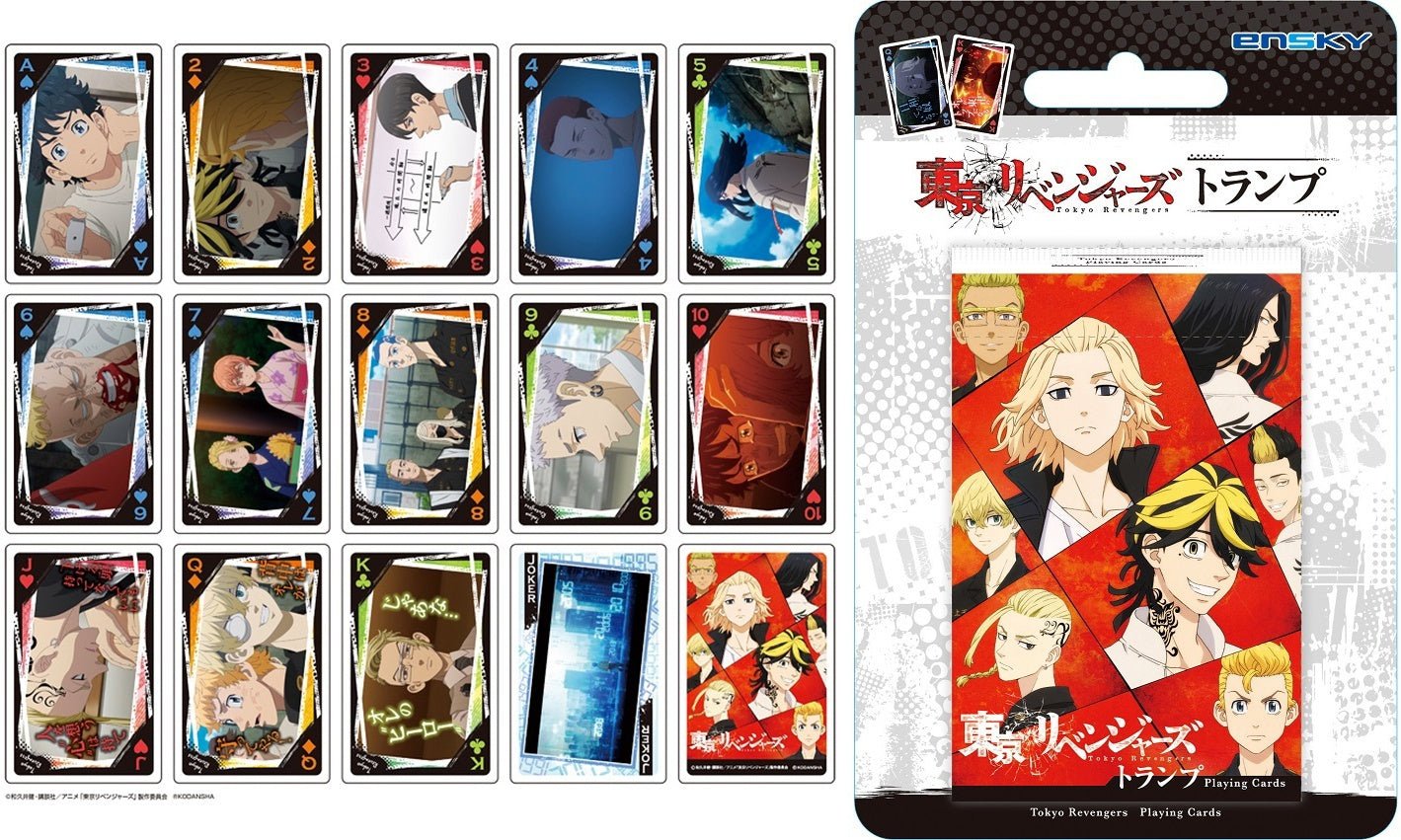 ensky - Tokyo Revengers: Playing cards - Good Game Anime