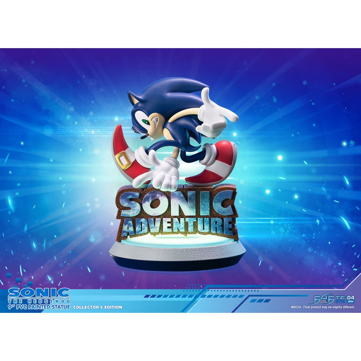 First 4 Figures - Sonic the Hedgehog Collector's Edition PVC Statue (Sonic Adventure) - Good Game Anime