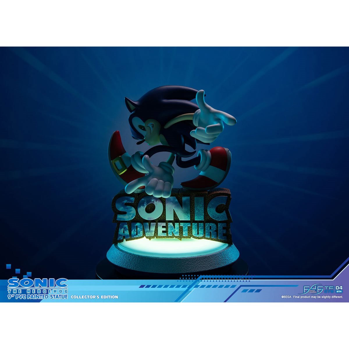 First 4 Figures - Sonic the Hedgehog Collector's Edition PVC Statue (Sonic Adventure) - Good Game Anime