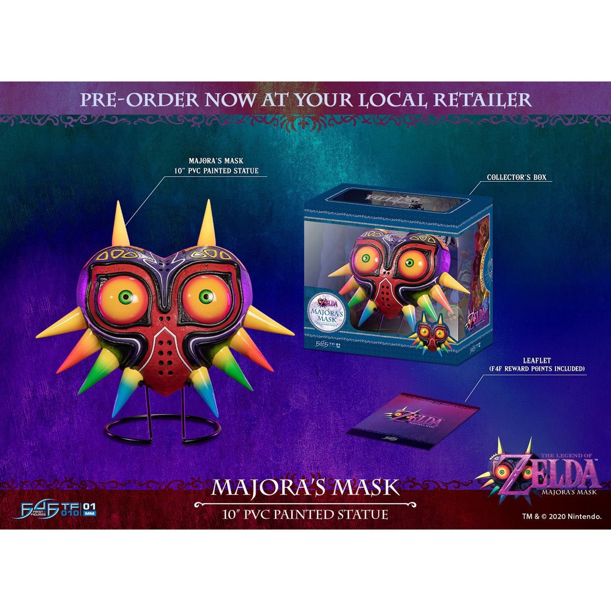 First 4 Figures - The Legend of Zelda Majora's Mask 12 - Inch Statue - Good Game Anime