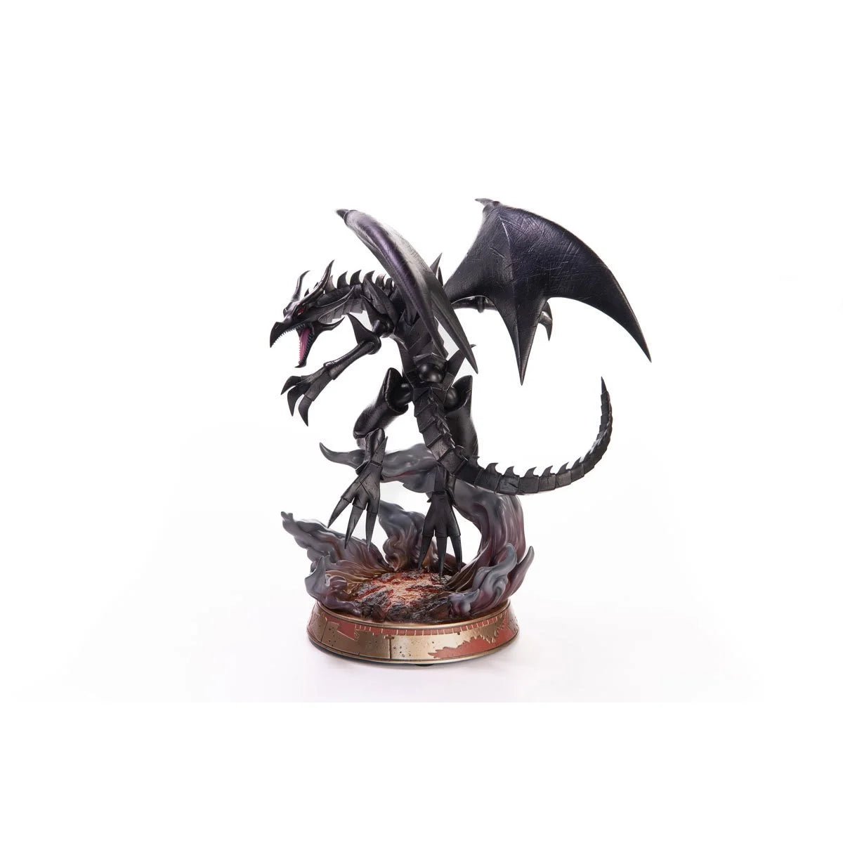 First 4 Figures - Yu - Gi - Oh! Red Eyes Black Dragon Black Edition Statue - Good Game Anime