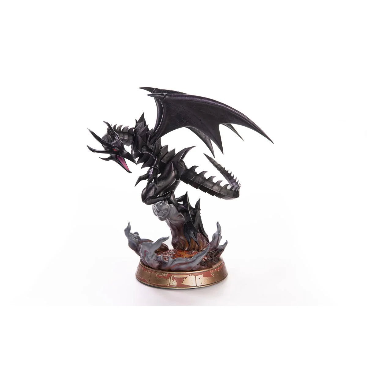 First 4 Figures - Yu - Gi - Oh! Red Eyes Black Dragon Black Edition Statue - Good Game Anime