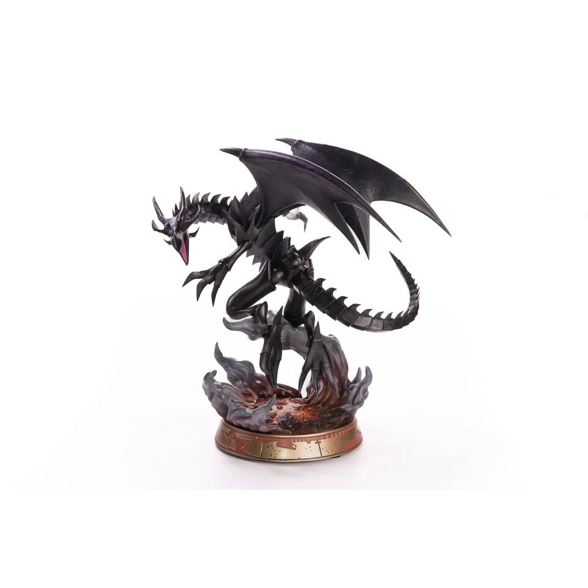 First 4 Figures - Yu - Gi - Oh! Red Eyes Black Dragon Black Edition Statue - Good Game Anime