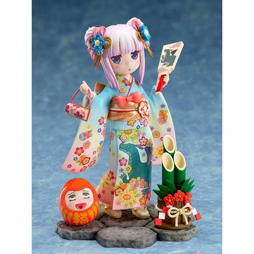 F:NEX - Miss Kobayashi's Dragon Maid Kanna Finest Kimono Version 1:7 Scale F:Nex Statue - Good Game Anime