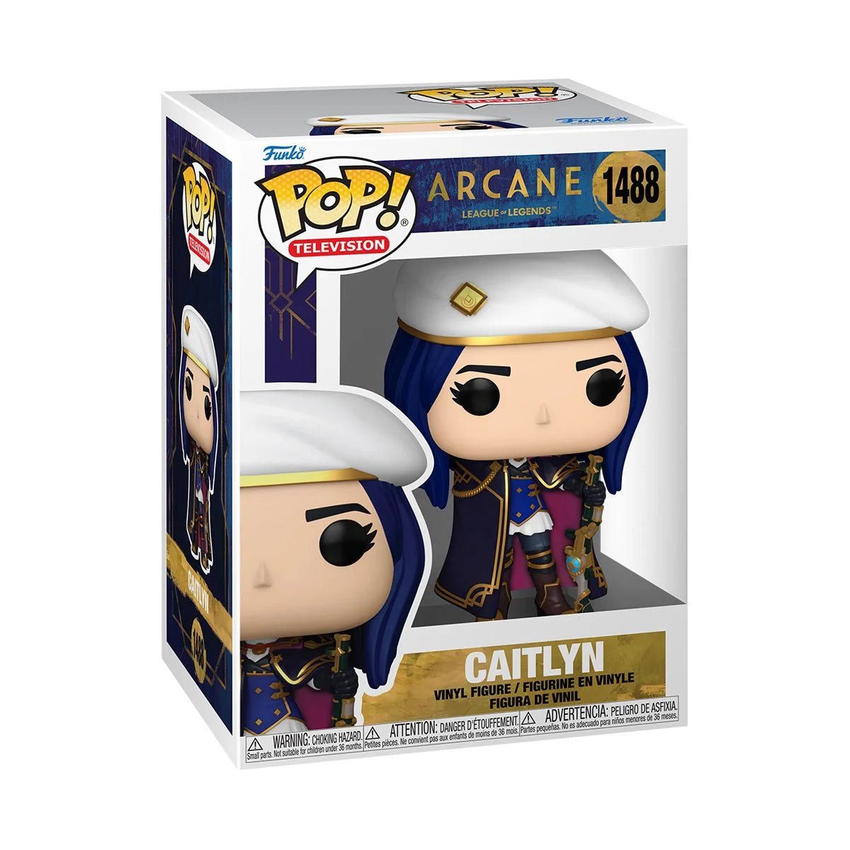 Funko - Arcane: League of Legends Caitlyn Funko Pop! Vinyl Figure 1488 - Good Game Anime