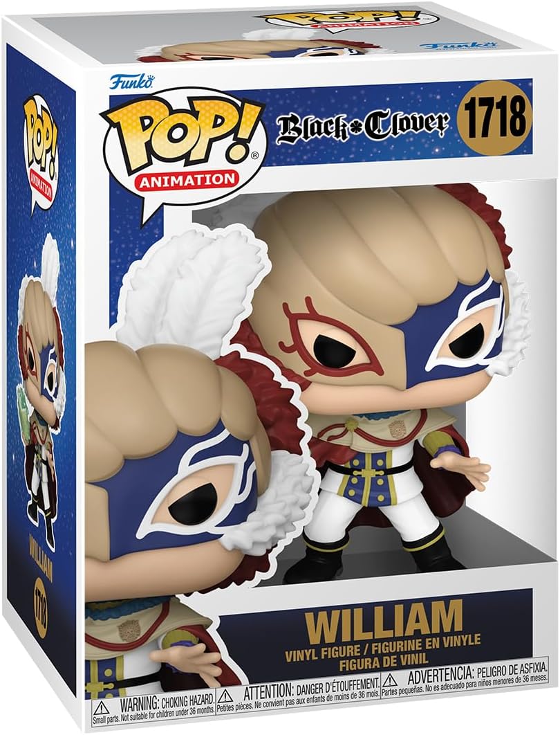 Funko - Black Clover William Funko Pop! Vinyl Figure #1718 - Good Game Anime