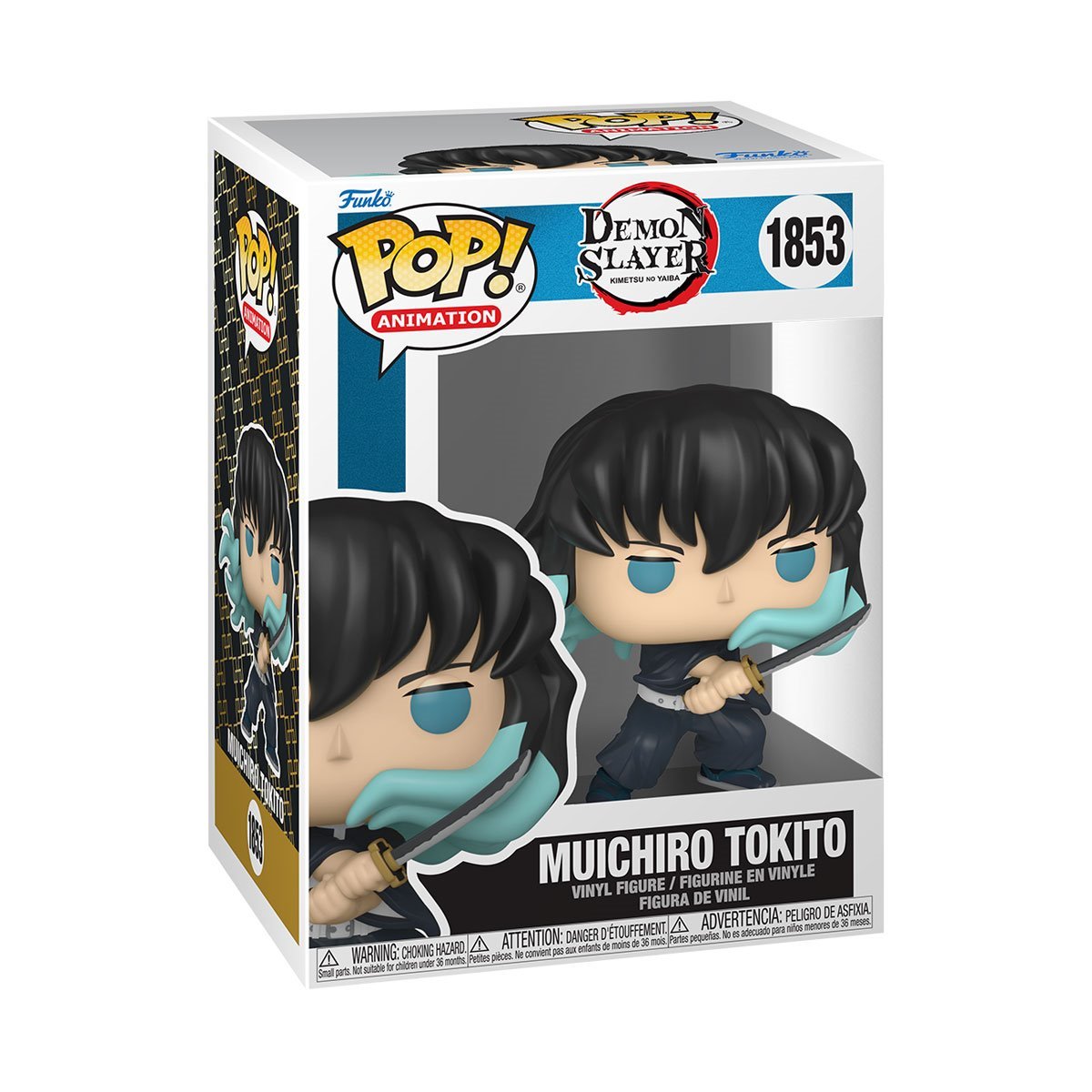 Funko - Demon Slayer Muichiro Tokito (Attack) Funko Pop Vinyl Figure 1853 - Good Game Anime