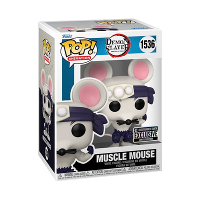 Funko - Demon Slayer Muscle Mouse Funko Pop! Vinyl Figure #1536 - Entertainment Earth Exclusive - Good Game Anime