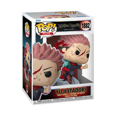Funko - **DENTED** Jujutsu Kaisen Yuji Itadori (Divergent Fist) Funko Pop! Vinyl Figure Plus 1882 - Good Game Anime