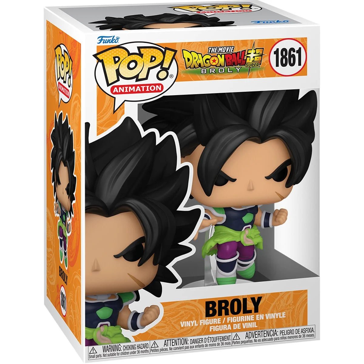 Funko - Dragon Ball Super: Broly Broly Funko Pop! Vinyl Figure 1861 - Good Game Anime