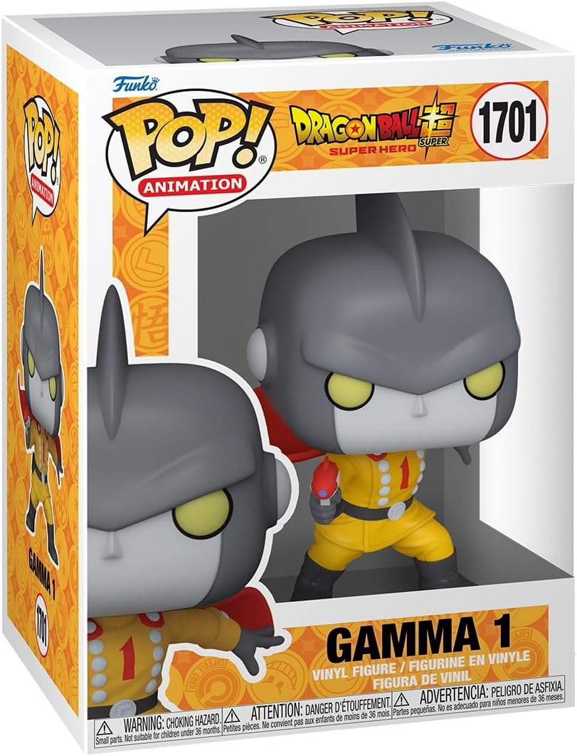 Funko - Dragon Ball Super: Super Hero Gamma 1 Funko Pop! Vinyl Figure #1701 - Good Game Anime