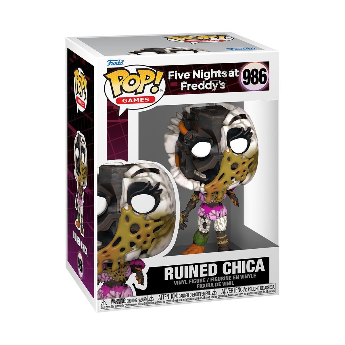 Funko - Five Nights at Freddy's: Security Breach - Ruin Ruined Chica Funko Pop! Vinyl Figure #986 - Good Game Anime