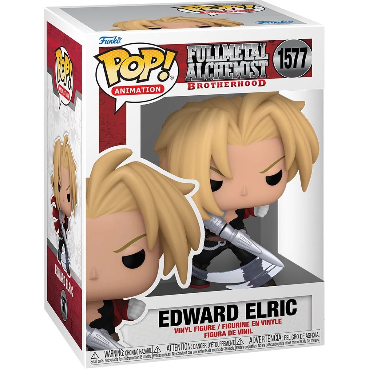 Funko - Fullmetal Alchemist: Brotherhood Edward Elric with Blade Funko Pop! Vinyl Figure #1577 - Good Game Anime