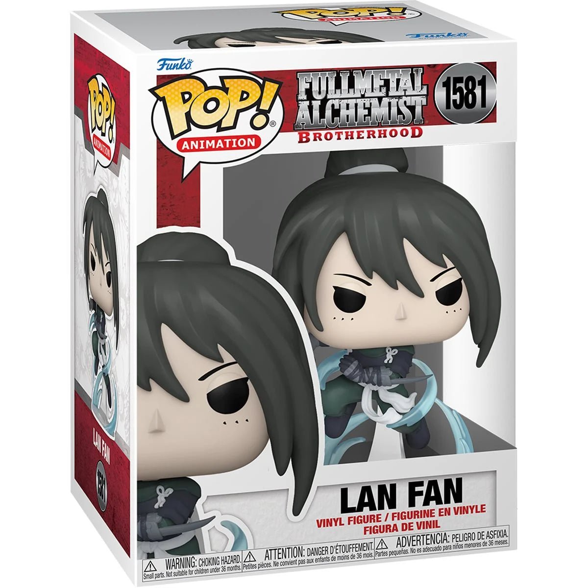 Funko - Fullmetal Alchemist: Brotherhood Lan Fan (Ninja) Funko Pop! Vinyl Figure #1581 - Good Game Anime