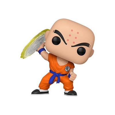 Funko - Funko Dragon Ball Z Krillin with Destructo Disc Pop! Vinyl Figure #706 - Good Game Anime