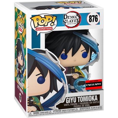 Funko - Funko Pop! Animation: Demon Slayer - #876 Giyu Tomioka AAA Exclusive - Good Game Anime