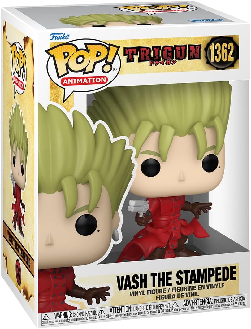 Funko - Funko Pop! Animation: Trigun - Vash the Stampede #1362 - Good Game Anime