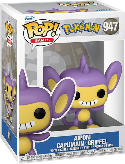 Funko - Funko Pop! Games: Pokemon - Aipom #947 - Good Game Anime