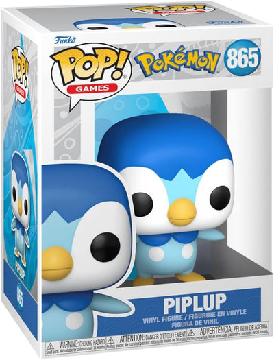 Funko - Funko Pop! Games: Pokemon - Piplup #865 - Good Game Anime