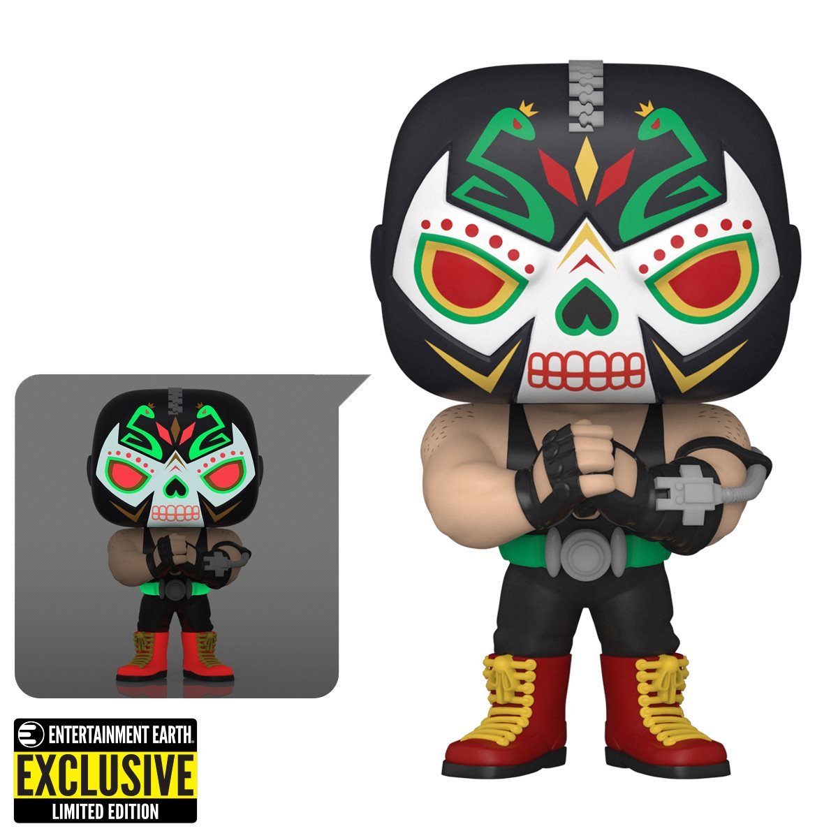 Funko - Funko POP! Heroes: Dia de Los DC - #412 Bane Entertainment Earth Exclusive - Good Game Anime